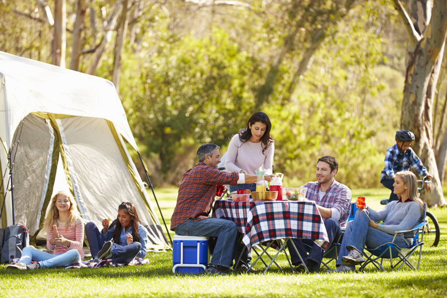 famille en campings Argelès sur Mer