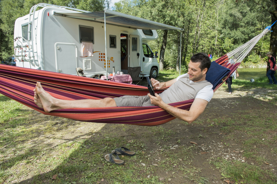 détente au camping Ascarat 64